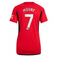 Manchester United Mason Mount #7 Hjemmedrakt Dame 2023-24 Kortermet